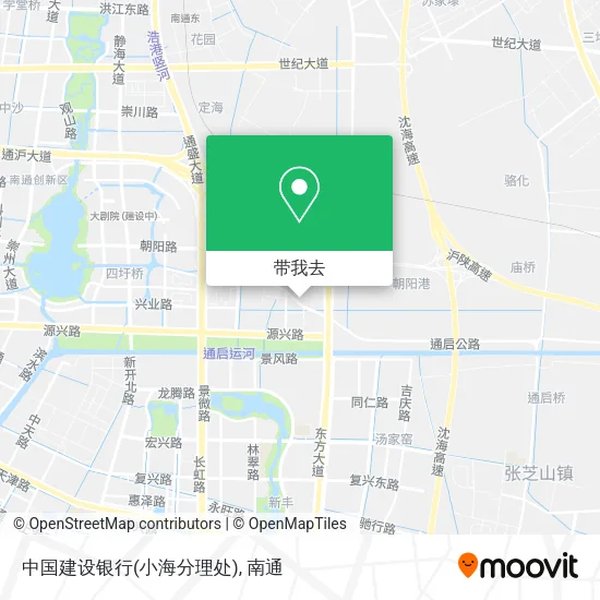中国建设银行(小海分理处)地图