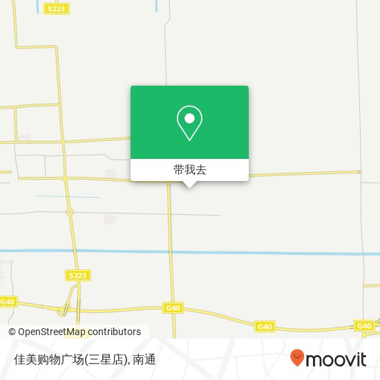 佳美购物广场(三星店)地图