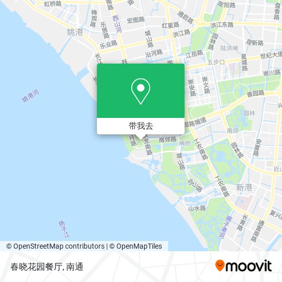春晓花园餐厅地图