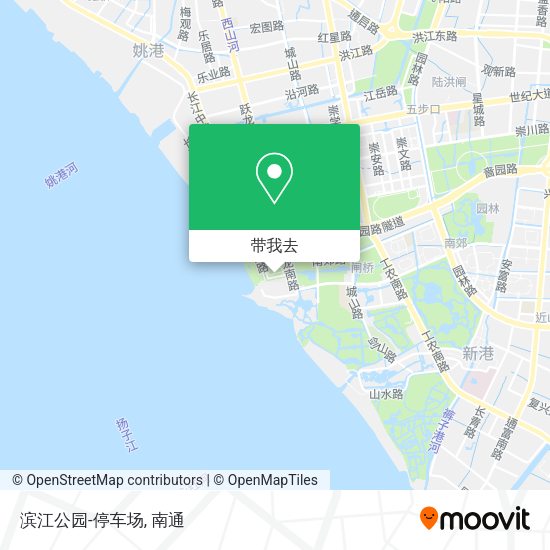 滨江公园-停车场地图