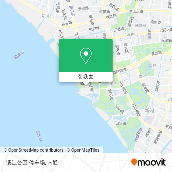 滨江公园-停车场地图