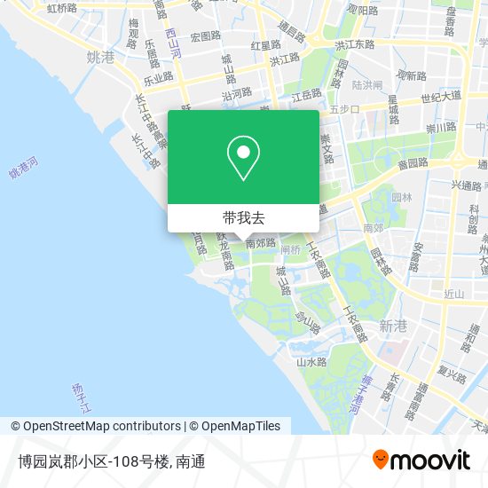 博园岚郡小区-108号楼地图