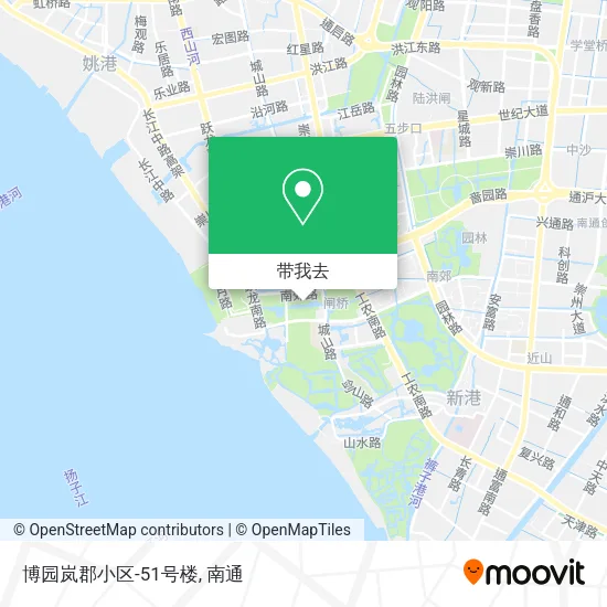 博园岚郡小区-51号楼地图