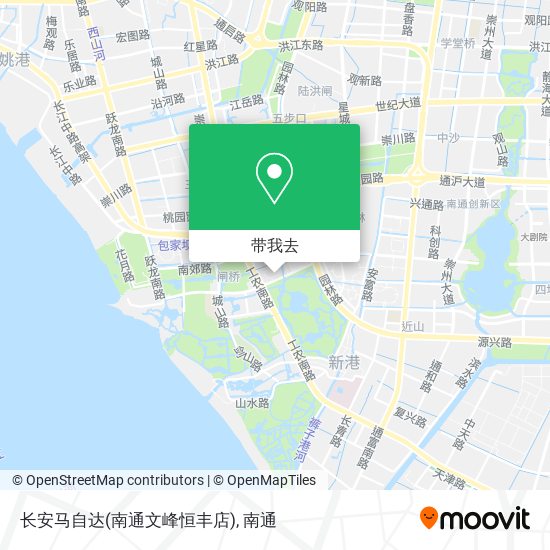 长安马自达(南通文峰恒丰店)地图