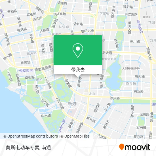 奥斯电动车专卖地图