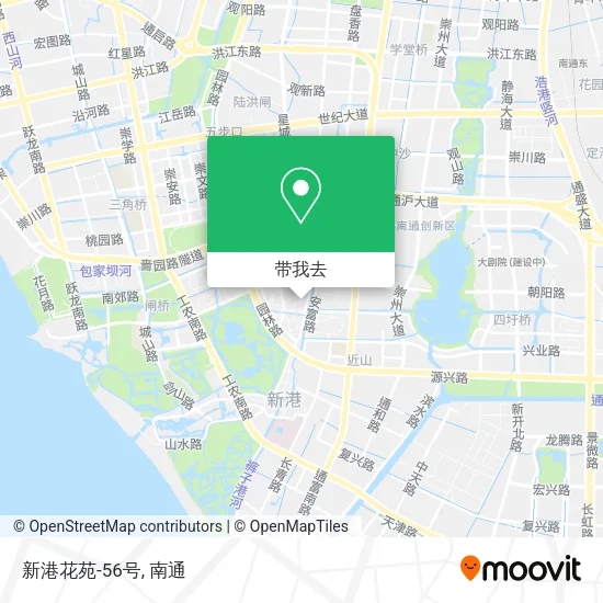 新港花苑-56号地图