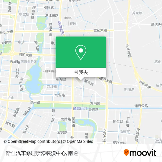斯佳汽车修理喷漆装潢中心地图