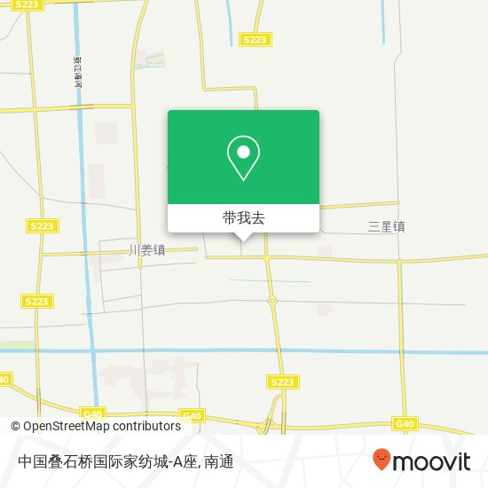 中国叠石桥国际家纺城-A座地图