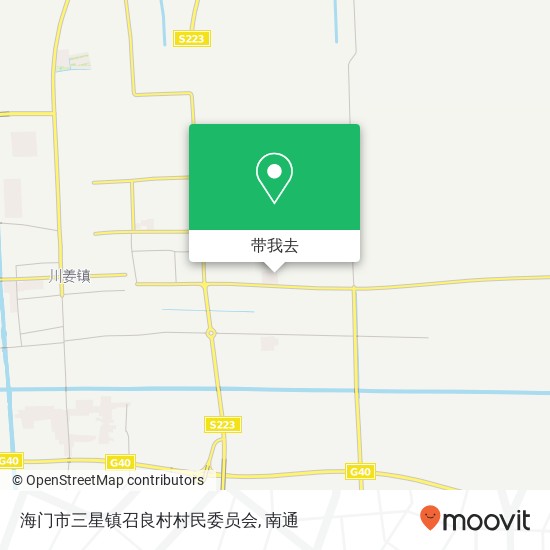 海门市三星镇召良村村民委员会地图