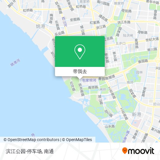 滨江公园-停车场地图