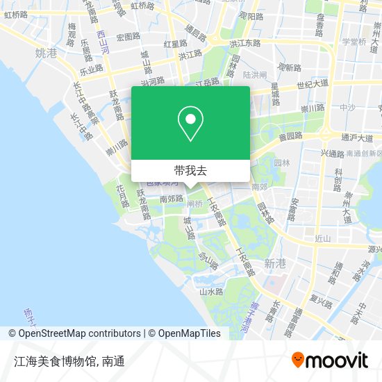 江海美食博物馆地图
