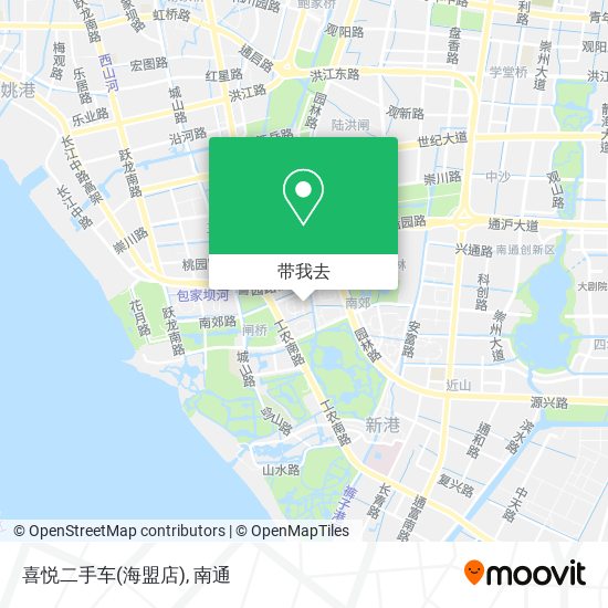 喜悦二手车(海盟店)地图