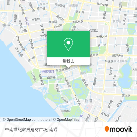 中南世纪家居建材广场地图