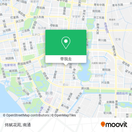 炜赋花苑地图