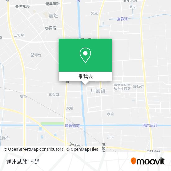 通州威胜地图