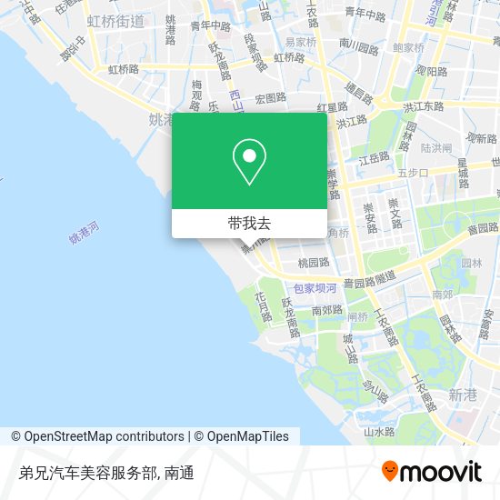弟兄汽车美容服务部地图