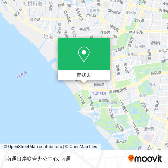 南通口岸联合办公中心地图