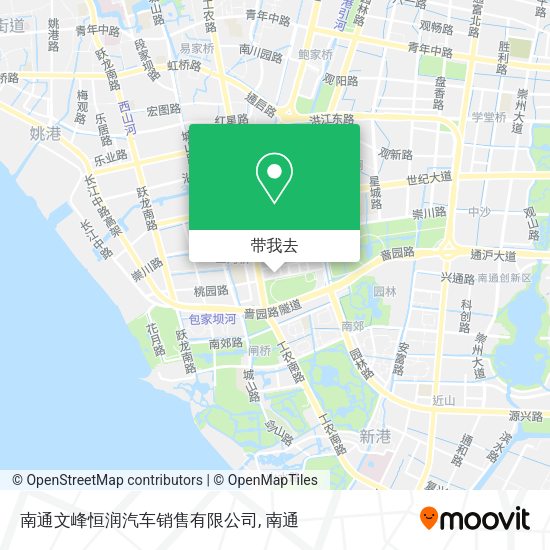 南通文峰恒润汽车销售有限公司地图