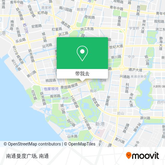 南通曼度广场地图