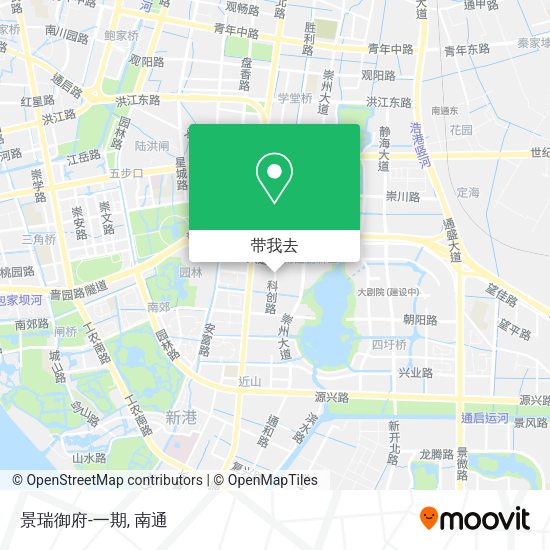 景瑞御府-一期地图
