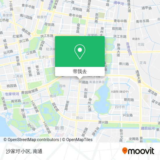 沙家圩小区地图