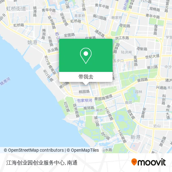 江海创业园创业服务中心地图