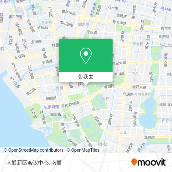 南通新区会议中心地图