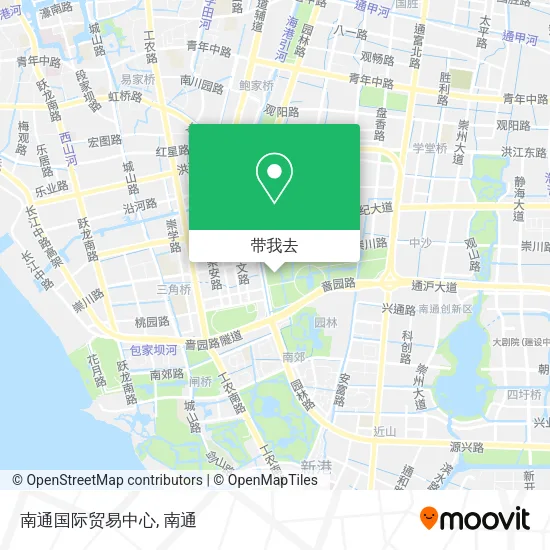 南通国际贸易中心地图