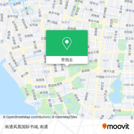 南通凤凰国际书城地图