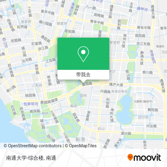 南通大学-综合楼地图