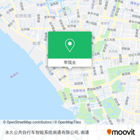 永久公共自行车智能系统南通有限公司地图