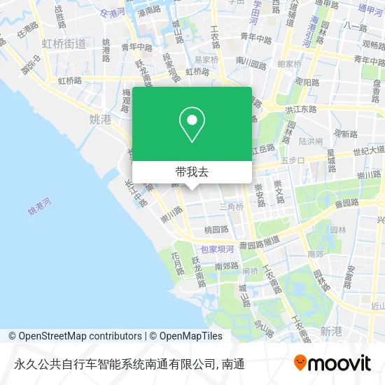 永久公共自行车智能系统南通有限公司地图