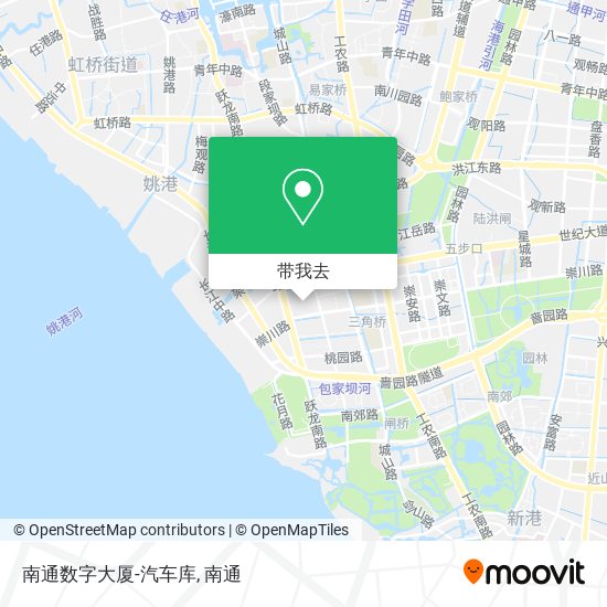 南通数字大厦-汽车库地图