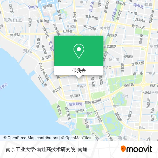 南京工业大学-南通高技术研究院地图