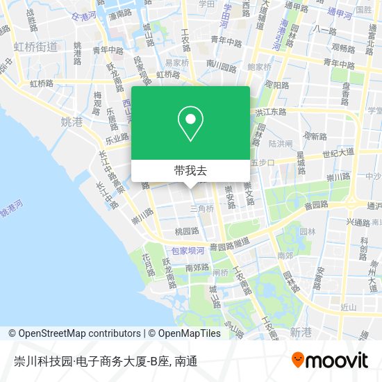 崇川科技园·电子商务大厦-B座地图
