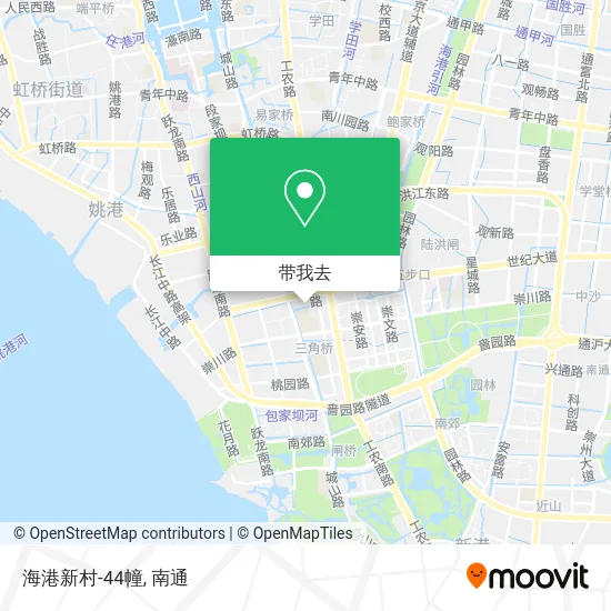 海港新村-44幢地图