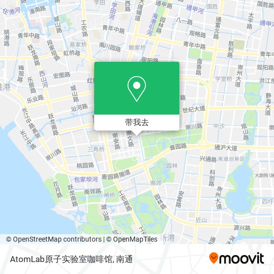 AtomLab原子实验室咖啡馆地图