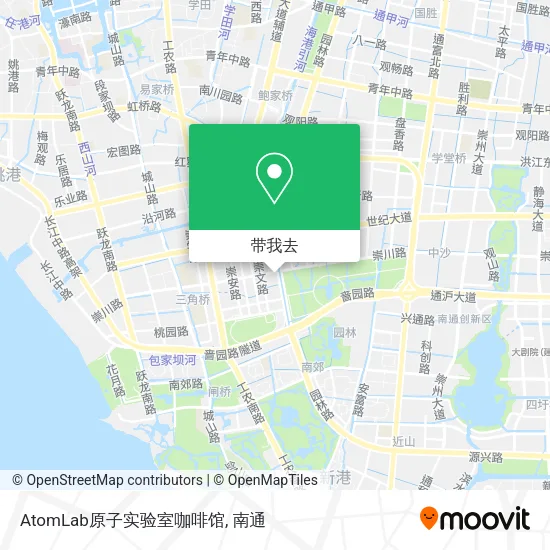 AtomLab原子实验室咖啡馆地图