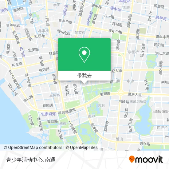 青少年活动中心地图