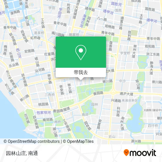 园林山庄地图