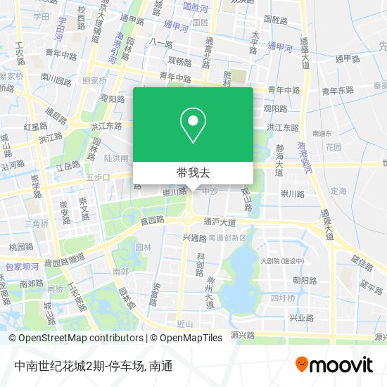 中南世纪花城2期-停车场地图