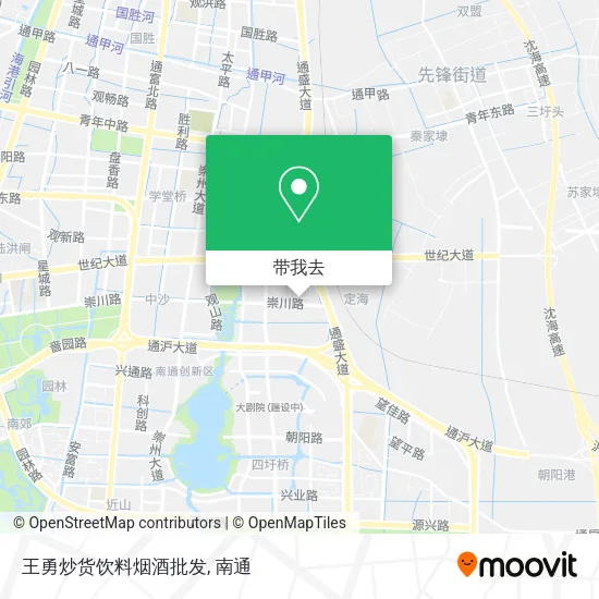 王勇炒货饮料烟酒批发地图