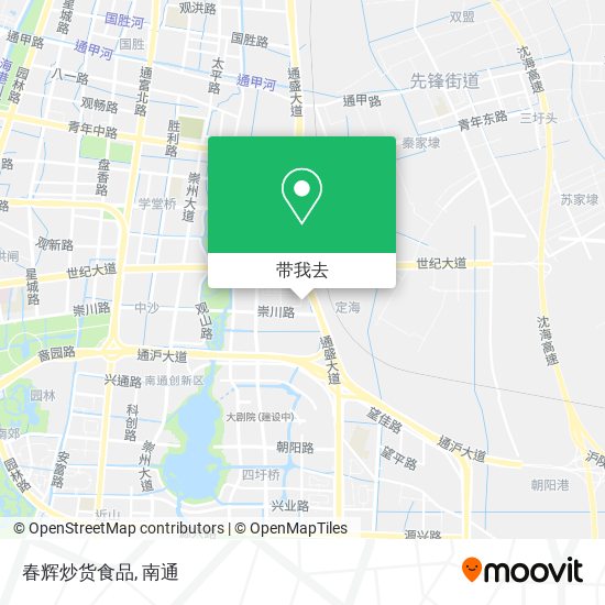 春辉炒货食品地图
