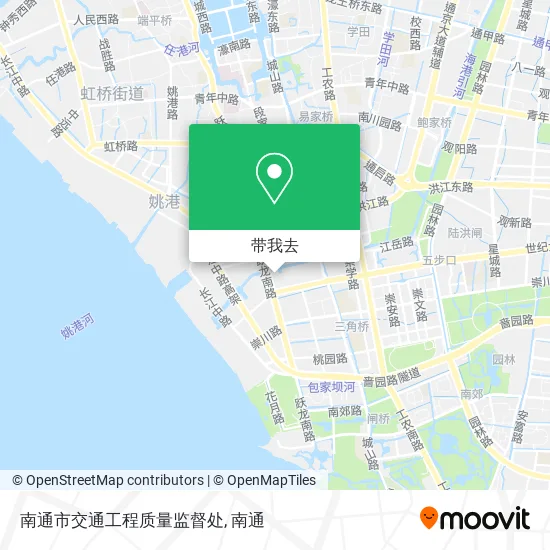 南通市交通工程质量监督处地图