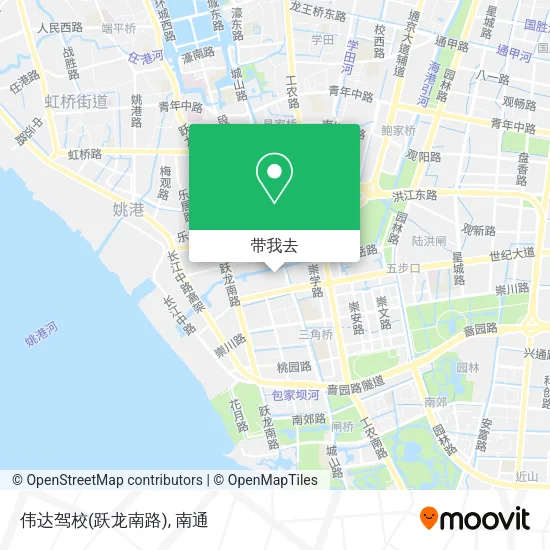 伟达驾校(跃龙南路)地图