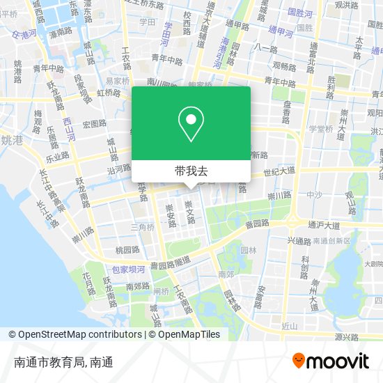南通市教育局地图