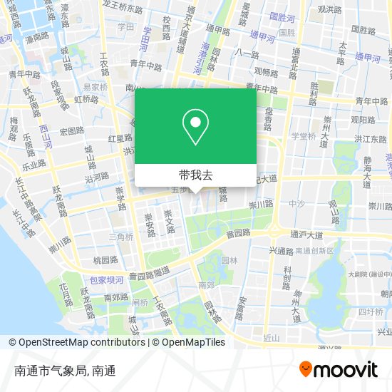 南通市气象局地图