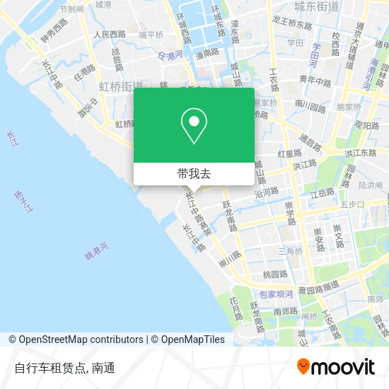 自行车租赁点地图