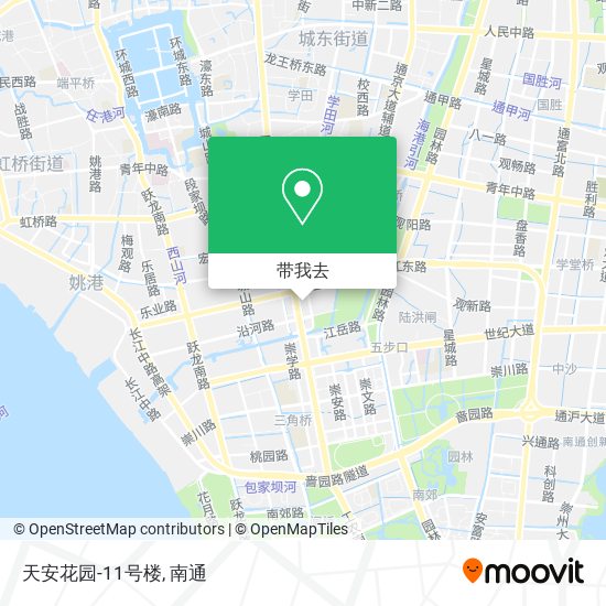 天安花园-11号楼地图