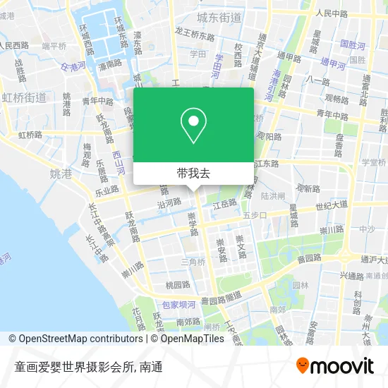 童画爱婴世界摄影会所地图